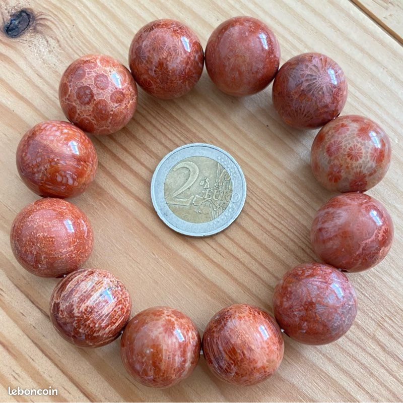 Bracelet avec pierre naturelle en grand taille (image 5)