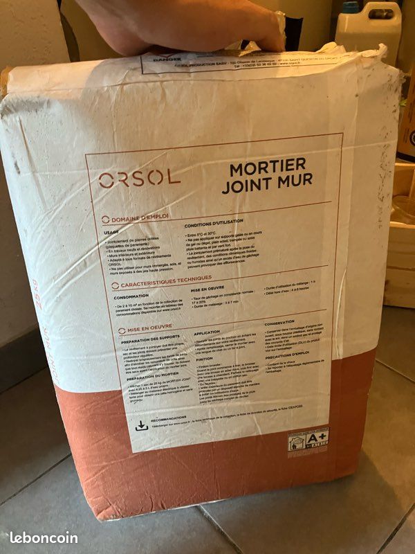 Mortier joint ORSOL beige 25kg (image 2)