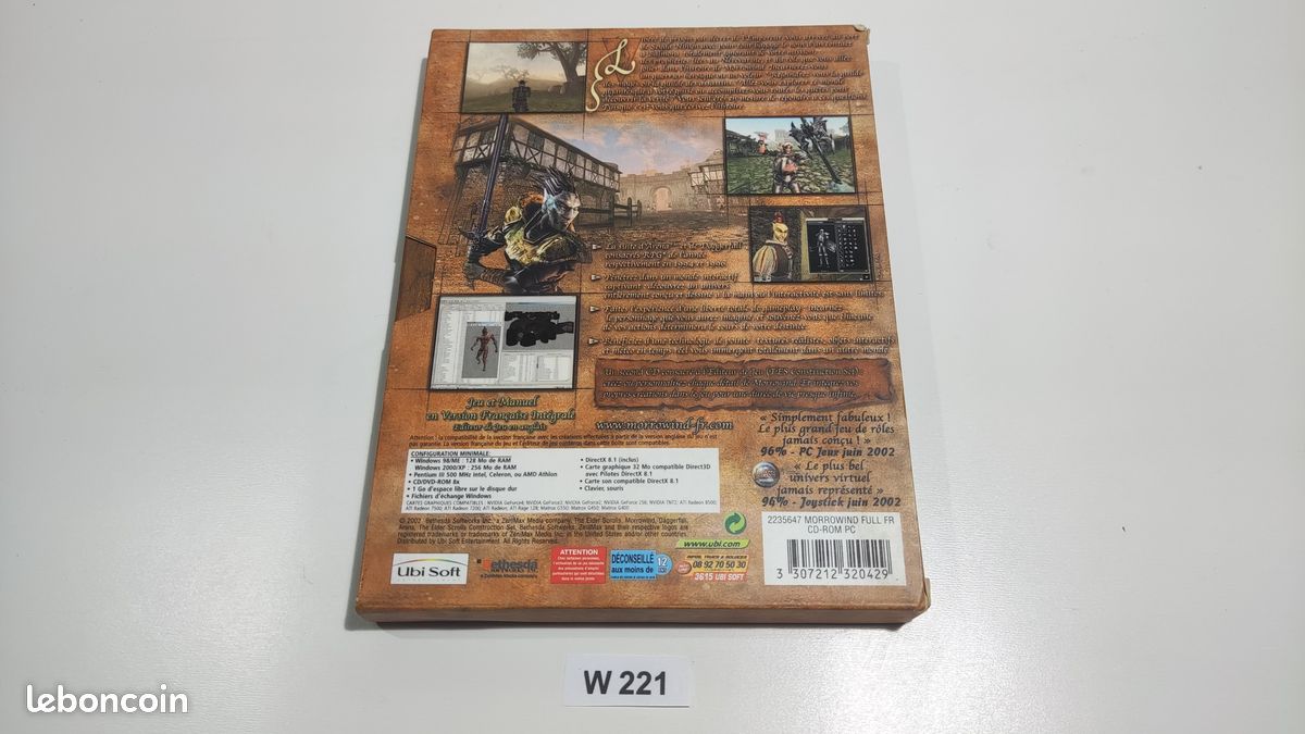 The Elder Scrolls III: Morrowind : Jeu CD-ROM pour PC (image 3)