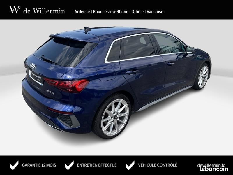 Audi A3 sportback 35 TDI S line 2.0 150 ch S-tronic7 (image 5)