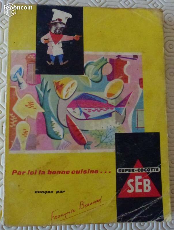 Livre de recettes de cuisine "SEB" de 1965 (image 1)