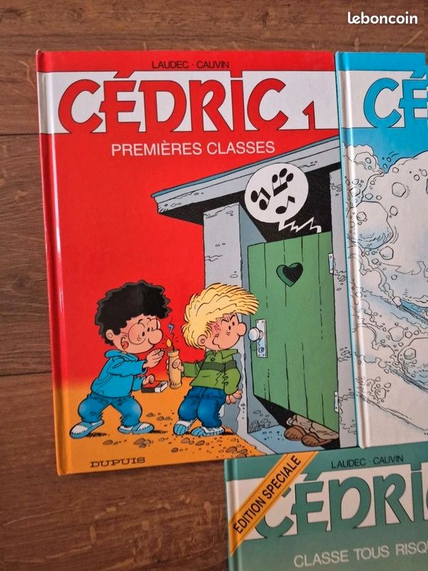 Lot de 3 bandes dessinées Cédric (image 2)