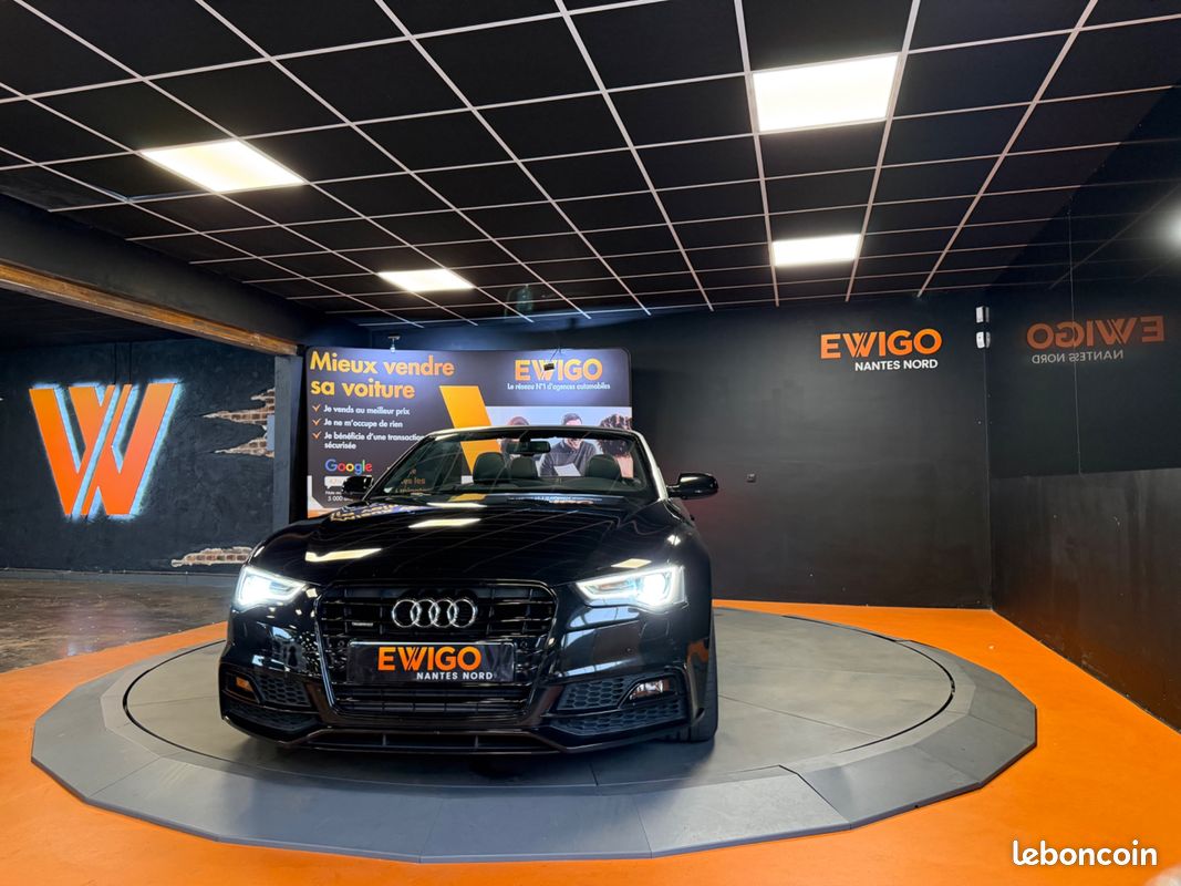 AUDI A5 CABRIOLET 3.0 TDI 220 S-LINE QUATTRO S-TRONIC BVA / BANG & OLUFSEN / SIEGES CHAUFFANTs (image 20)