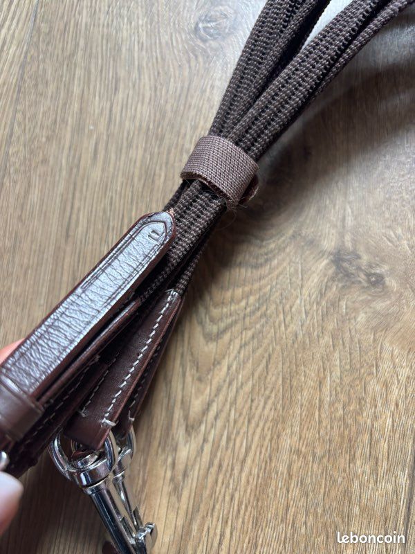 Rênes Allemandes Pro Norton - Sangle Et Corde Avec Mousquetons