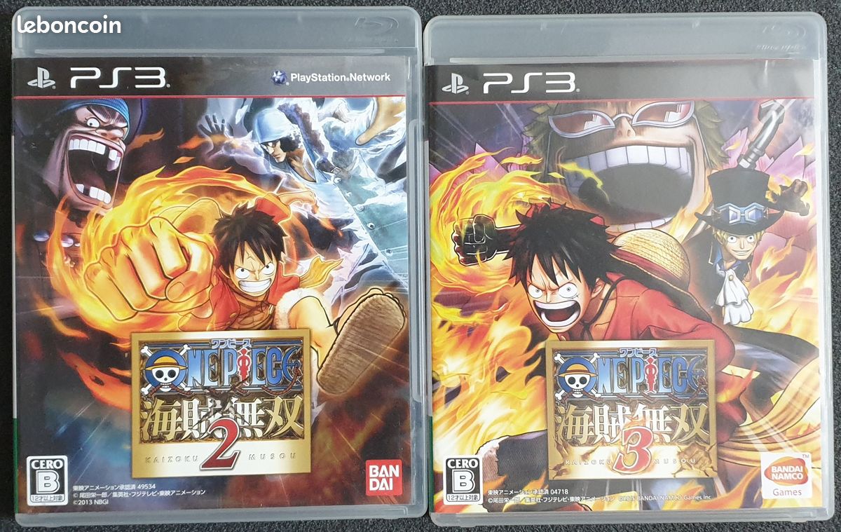 One piece pirates warriors 2 et 3 jap (image 1)