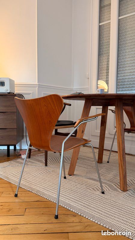 Chaise Fritz Hansen vintage (image 2)