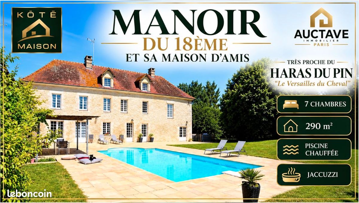 Maison 10 pièces 290 m² · à Sées · 290 m² · 559 000 €