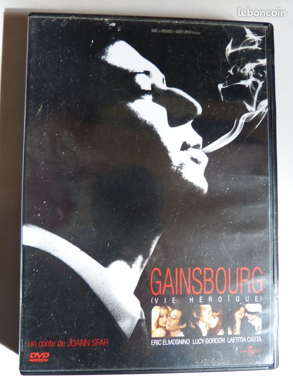 Dvd film gainsbourg " vie heroique " (image 1)