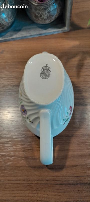 Saucière Ancienne Lunéville – Modèle Columbia – Porcelaine Semi-porcelaine