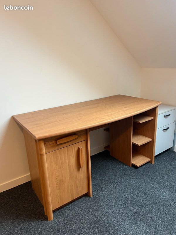 Bureau couleur bois (image 1)