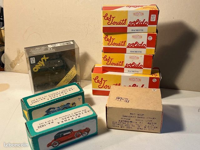 Boîte D'origine Vide Pour Trolleybus Solido - Collection Vintage