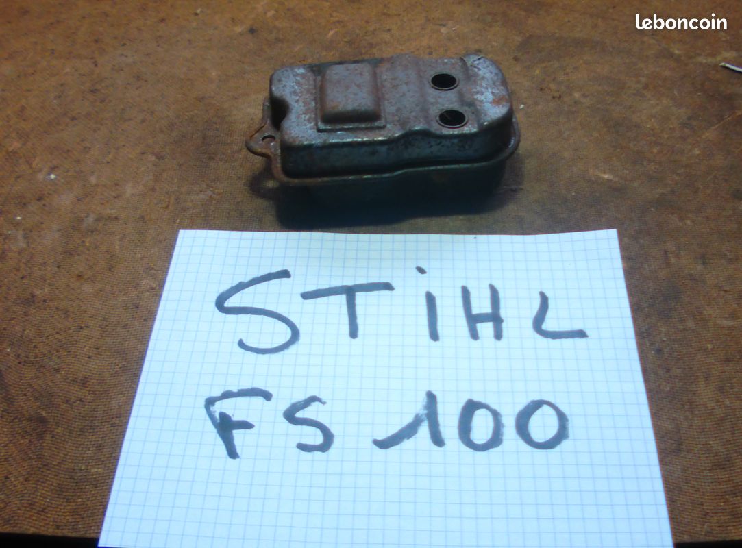 Pot echappement debroussailleuse stihl fs 100 (image 1)