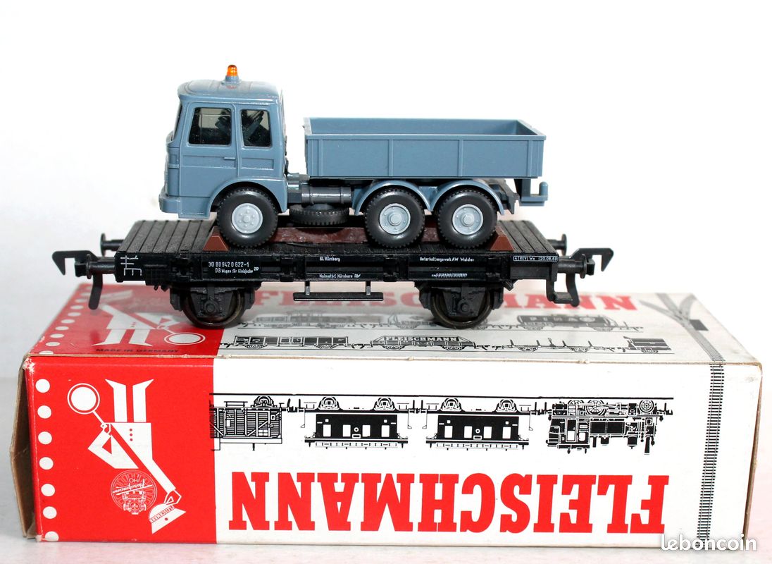Fleischmann H0 - 5014/5204/5229/5335 - Wagon de marchandises pour trains miniatures (6) - 6