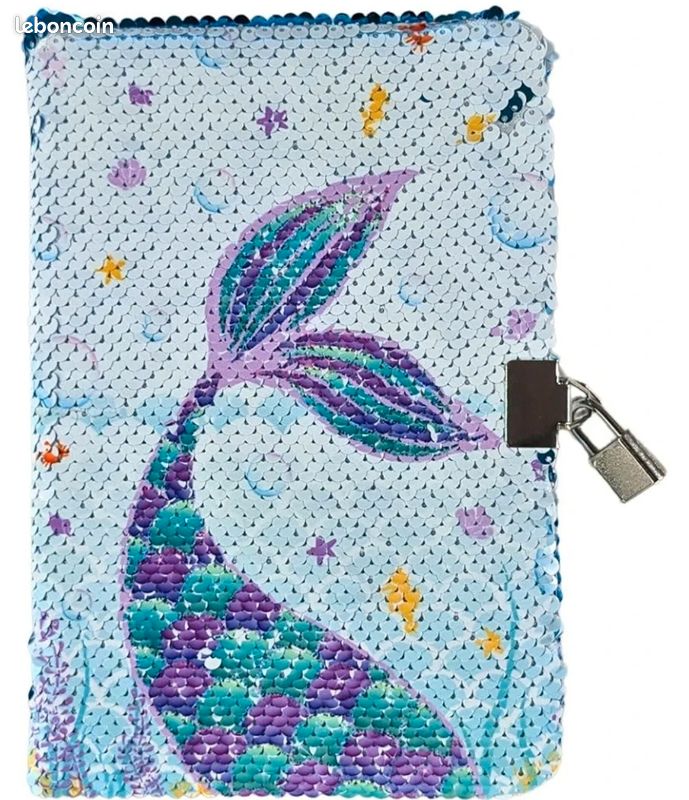 Journal intime, Paillette Réversibles Carnet Secret Sequins (image 1)