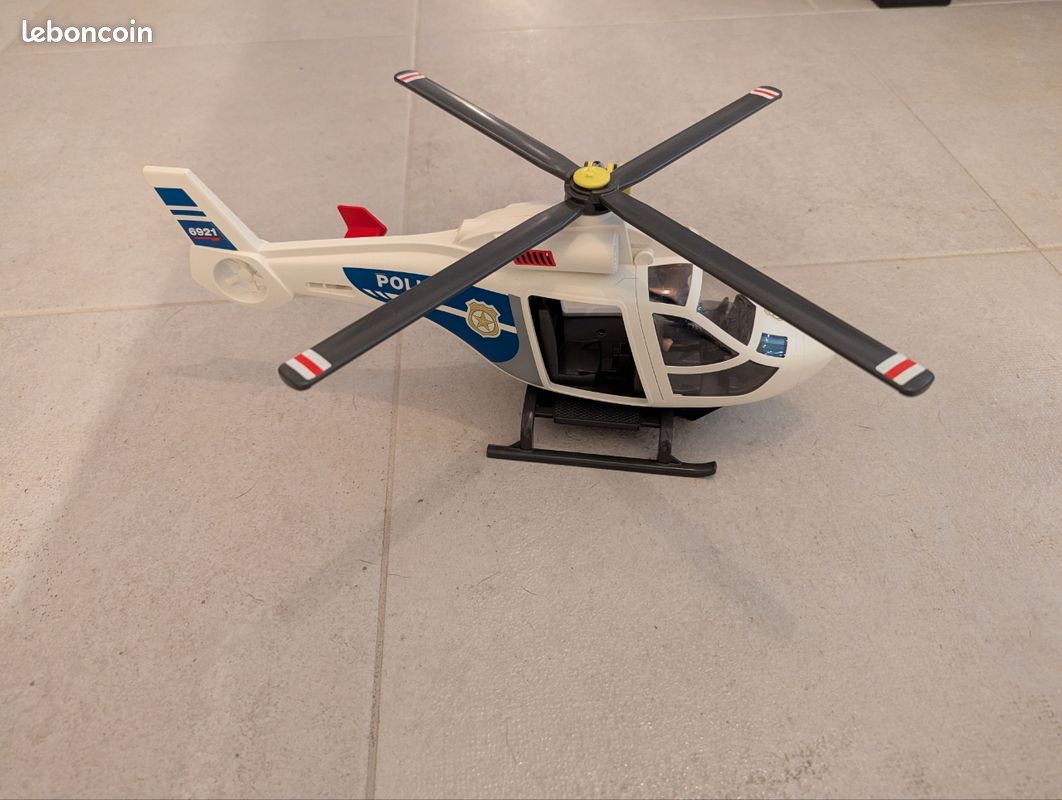 Hélicoptère de police playmobil (image 3)