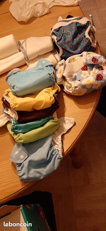Lot couches lavables petit dessous (image 9)