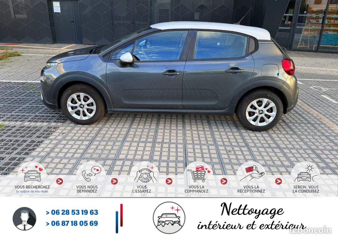 Citroën C3 1.2 i 82cv Feel 💳 x12 Vitres Crit'Air 1*Ct Kit Distribution Entretien Complet Ok*Véhic... (image 12)
