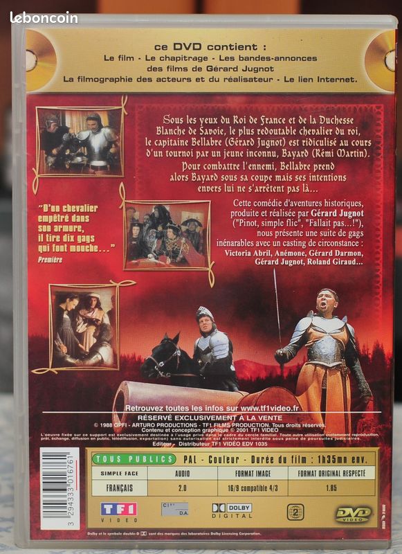 Sans peur et sans reproche - DVD (image 2)