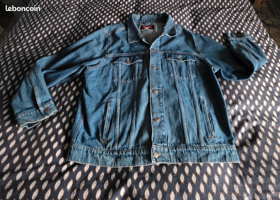 Veste en Jean Wrangler Hero Homme 2XL – Authentique Vêtements