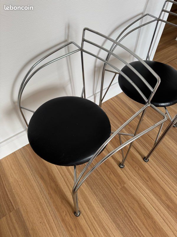 2 Chaises / Fauteuils Lune d’Argent par Pascal Mourgue pour Fermob 1980 (image 7)