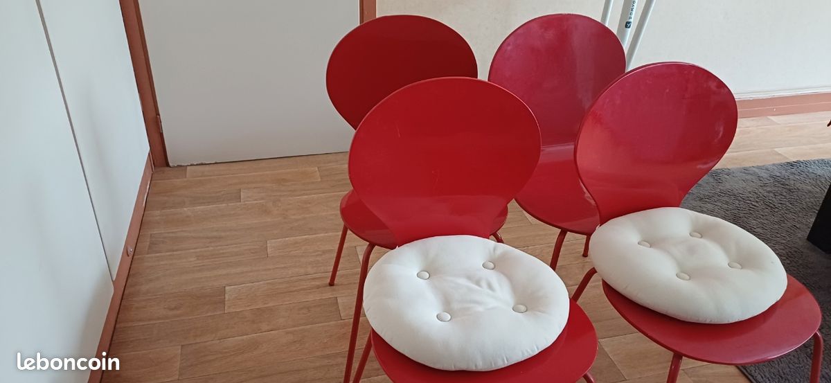 Lot de 4 chaises de cuisine (image 4)