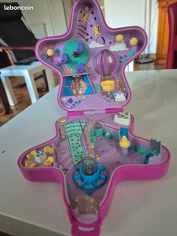 Polly pocket Fairylight Wonderland (étoile rose) 1993 (pays