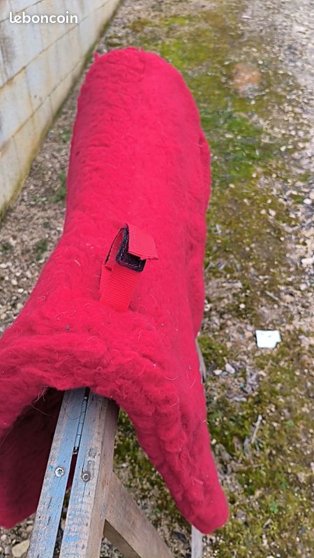 Burioni - Tapis Endurance Couleur - Rouge, Taille - Cheval