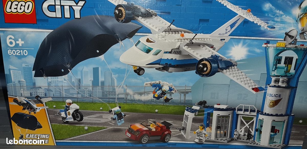 60210 lego la base aérienne de la police (image 1)