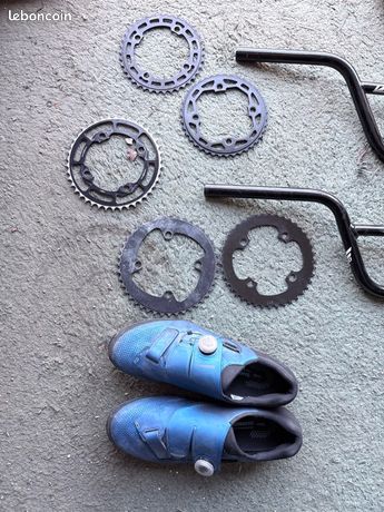 Plateau Couronne BMX 44 Dents - Compact Disc - Argenté - Alliage - Occasion