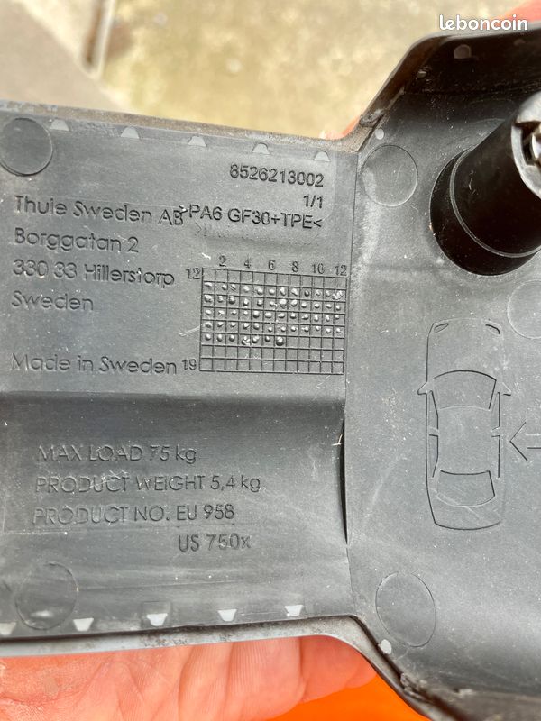 Barres de toit Thule Wingbar Edge (image 2)