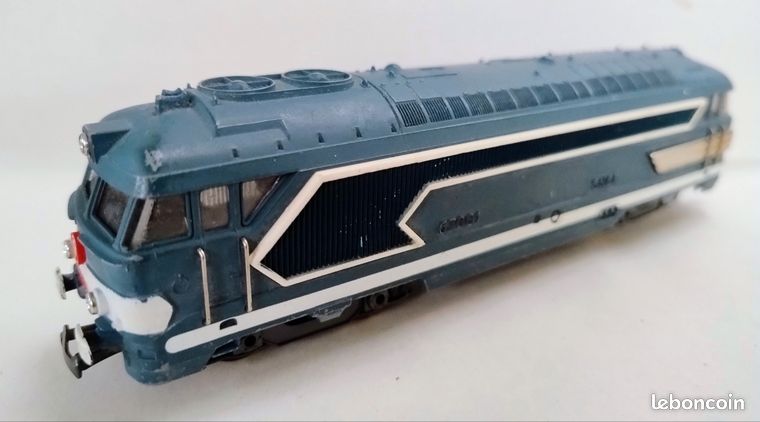 Locomotive Diesel Jouef HO 67001 – Train électrique – Bleue – Occasion