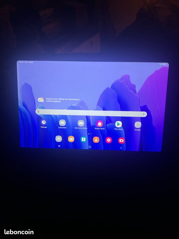 Tablette Samsung Galaxy Tab A7 - SM-T500 - Très bon état (image 1)