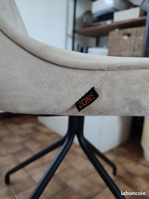 Chaises velours Zoli99 (image 5)