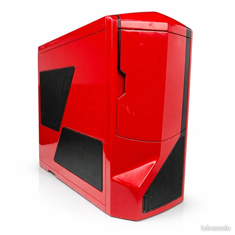 Boîtier PC NZXT Phantom 410 Rouge Gaming ATX Très Bon État (image 2)
