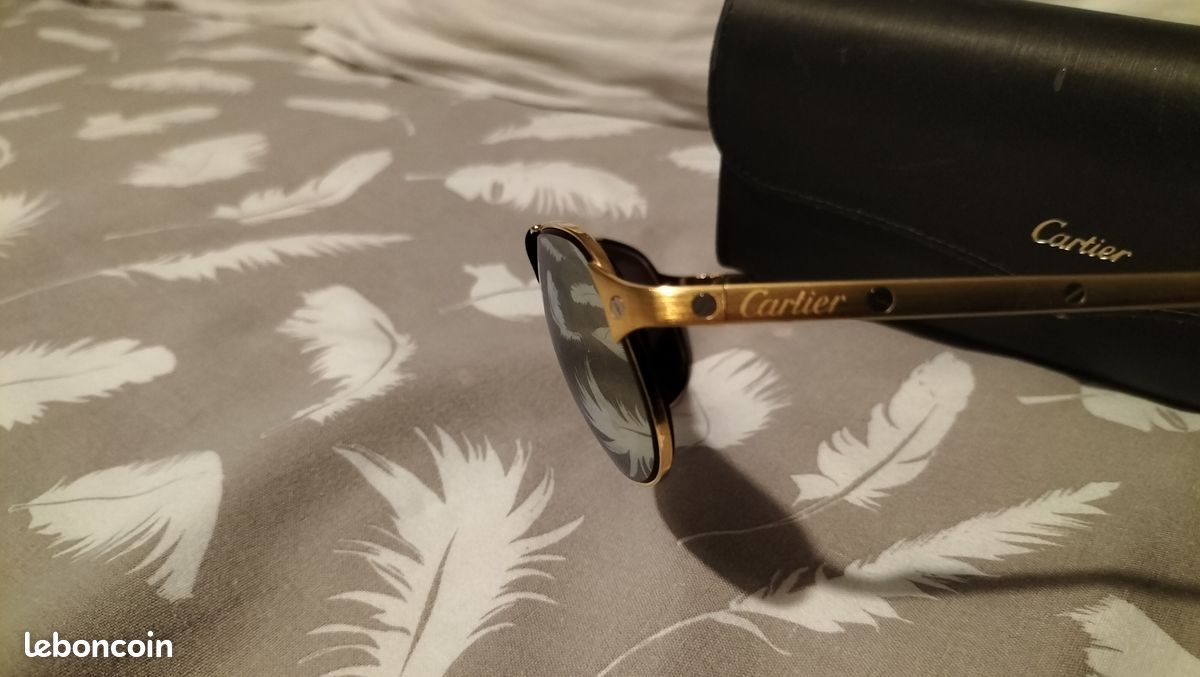 Monture lunette de soleil Cartier (image 1)