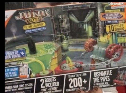 Jeu sur le recyclage écologie junk bots factory collection (image 2)