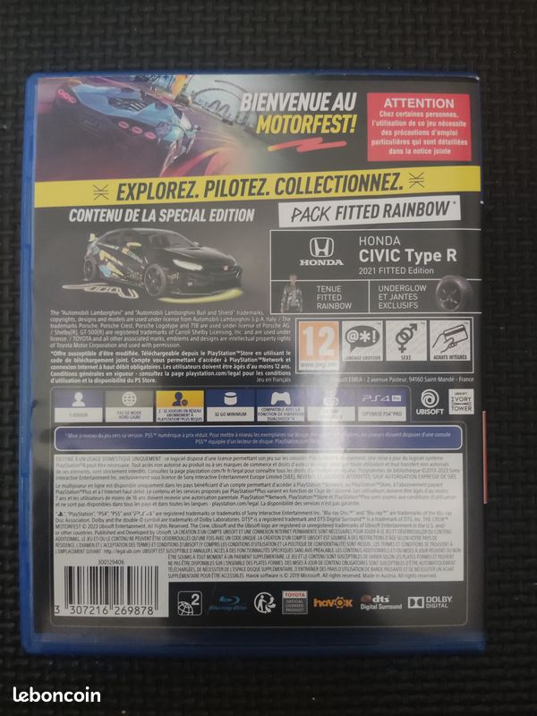 The Crew Motorfest spécial édition PS4 (image 3)