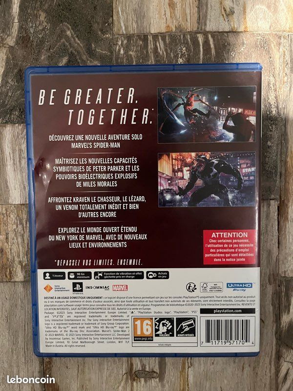 Jeux Ps5 Spier-Man 2 (image 2)