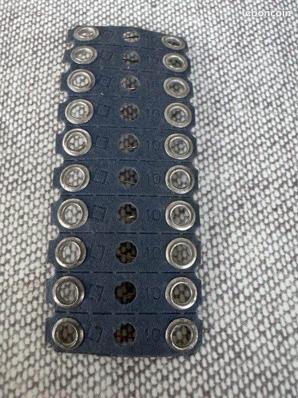 Plaquette de 10 recharge de fusible (image 1)