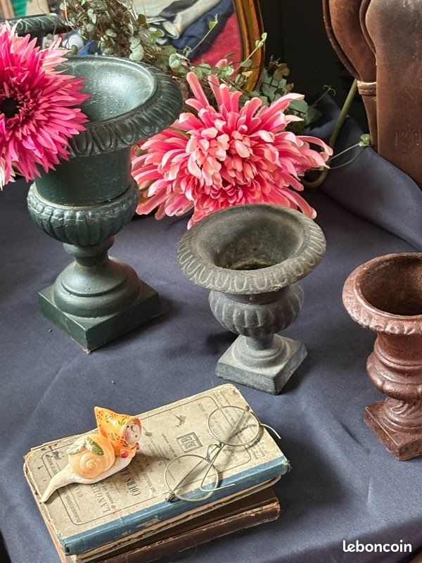 3 vases Médicis fonte. Vae (image 3)