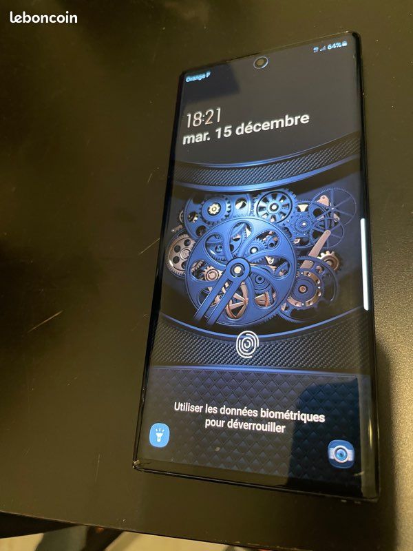 Samsung note 10 noir (image 1)