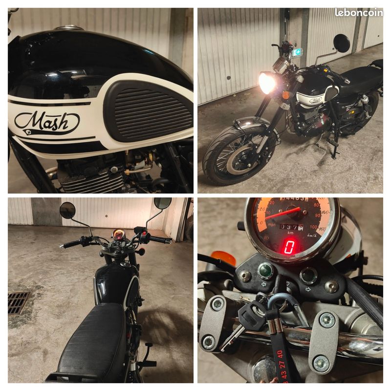 MOTO MASH 125 SEVENTY FIVE en parfait état (image 3)