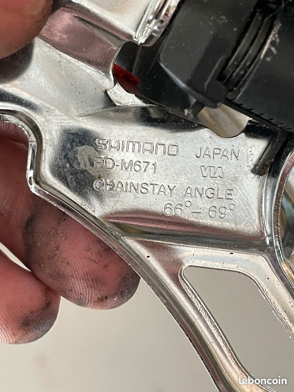 Shimano Dérailleur Avant Slx FD-M671 10x3s Type D | Bikeinn