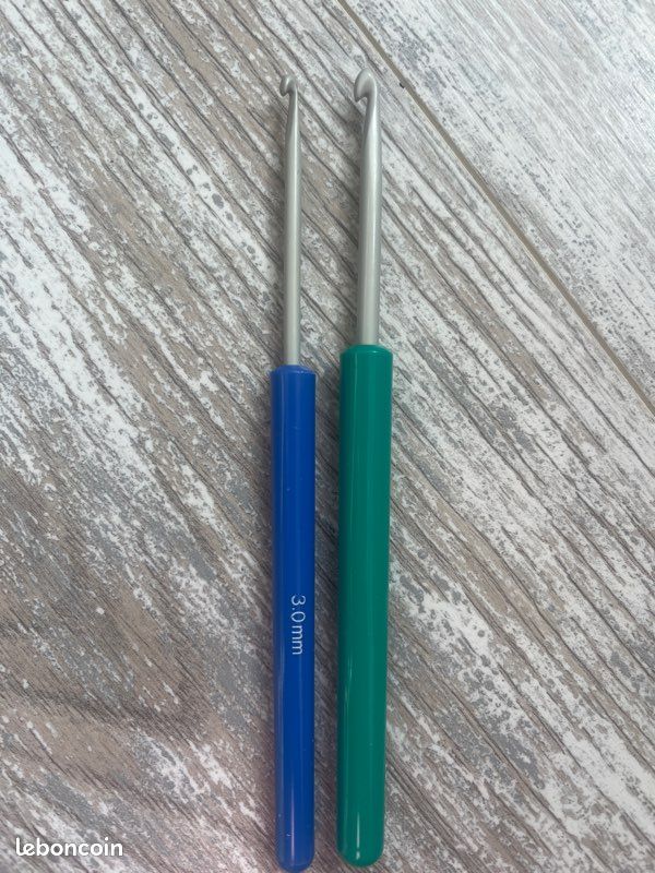Lot de 2 crochets 3 et 4 mm pour loisirs créatifs (image 2)