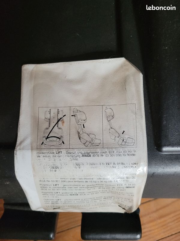Rehausseur siège auto (image 4)