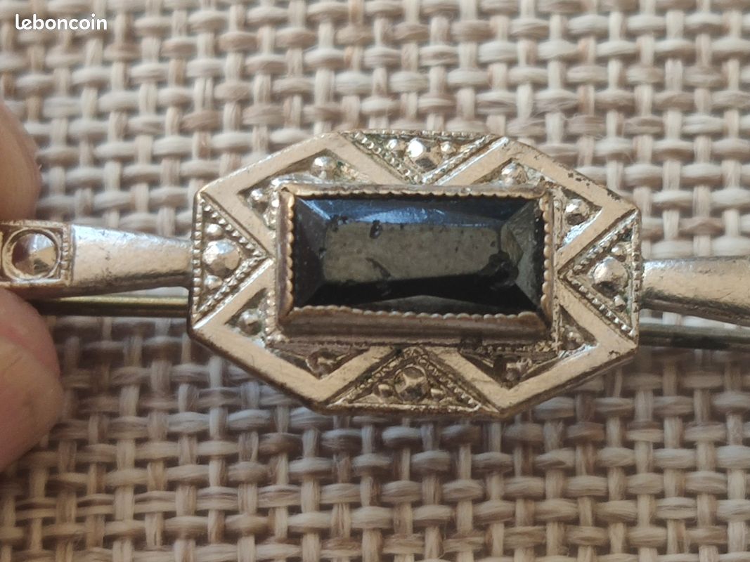 Broche En Argent Signée Pierre Turin - Période Art Déco - Occasion