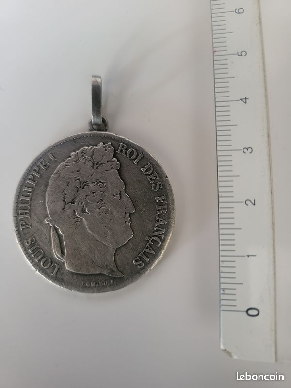 Pièce argent 5frs (image 1)