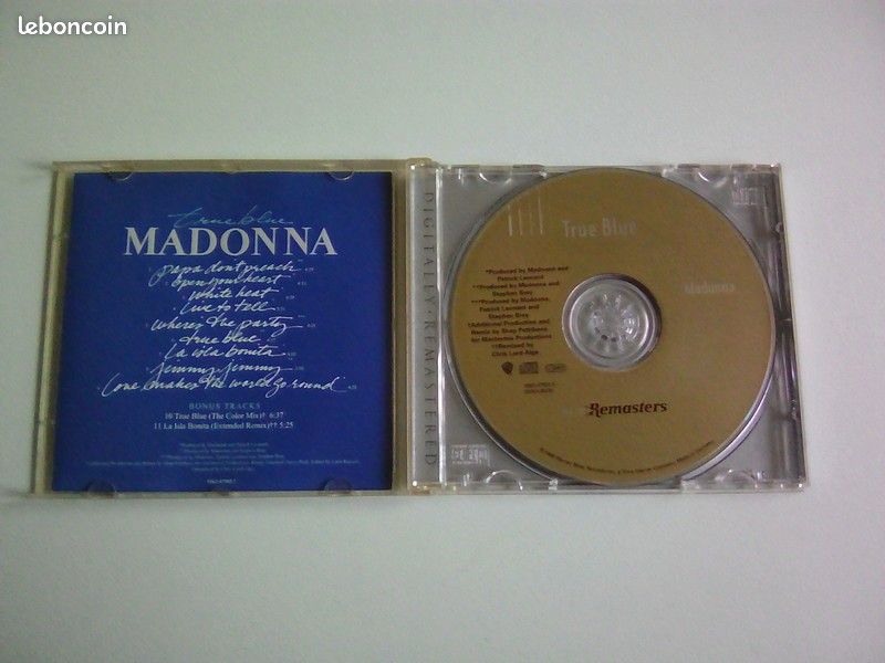 CD Album de Madonna - True Blue (image 3)