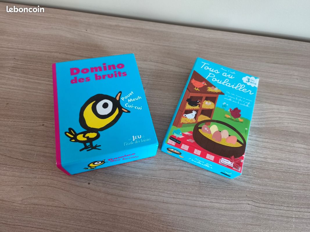 Lot 2 jeux a partir de 3 ans (image 1)