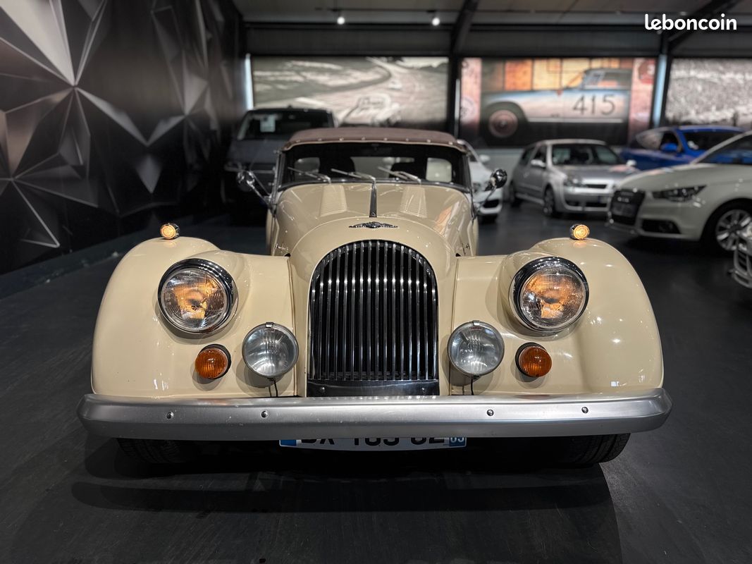 Morgan Plus 8 Cabriolet V8 3.5 193 CH BVM5 Capote Souple Sellerie Cuir Side Screens 1989 (image 4)